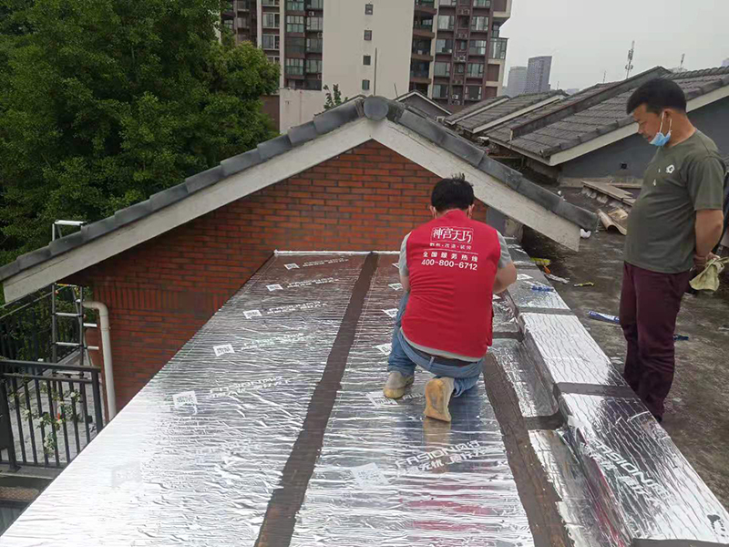 屋頂翻新施工 南京艾菲國際小區 樓頂露臺裝修改造 包工包料服